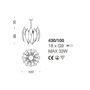Italian Design Lighting (IDL) Люстра Paradise от Italian Design Lighting (IDL)