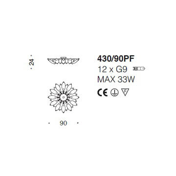 Italian Design Lighting (IDL) Потолочный светильник Paradise от Italian Design Lighting (IDL)