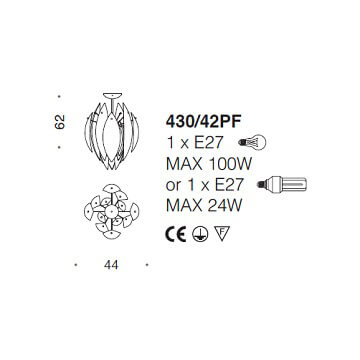 Italian Design Lighting (IDL) Потолочный светильник Paradise от Italian Design Lighting (IDL)
