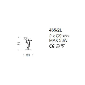Italian Design Lighting (IDL) Настольная лампа Vibe от Italian Design Lighting (IDL)