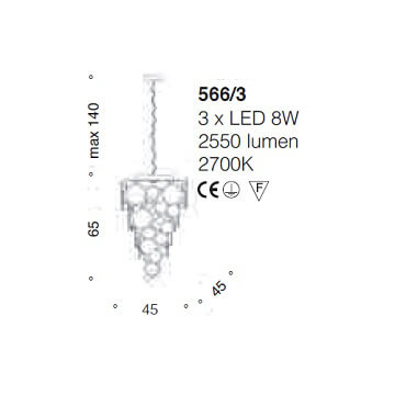 Italian Design Lighting (IDL) Подвесной светильник Charleston от Italian Design Lighting (IDL)