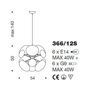 Italian Design Lighting (IDL) Люстра Moira от Italian Design Lighting (IDL)
