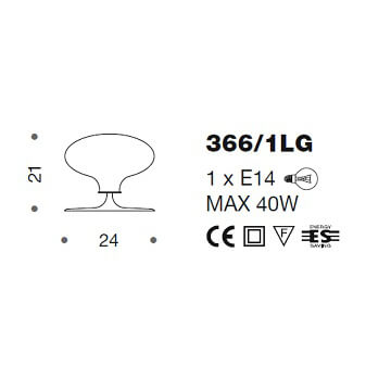 Italian Design Lighting (IDL) Настольная лампа Moira от Italian Design Lighting (IDL)