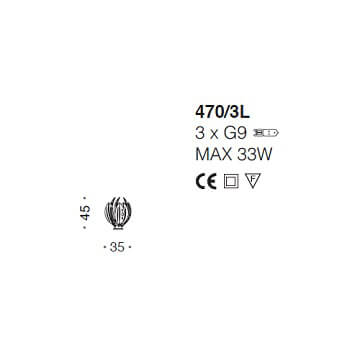 Italian Design Lighting (IDL) Настольная лампа Crystal Palm от Italian Design Lighting (IDL)