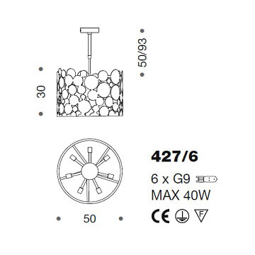 Italian Design Lighting (IDL) Подвесной светильник Bubbles от Italian Design Lighting (IDL)