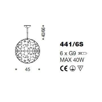 Italian Design Lighting (IDL) Подвесной светильник Bubbles от Italian Design Lighting (IDL)