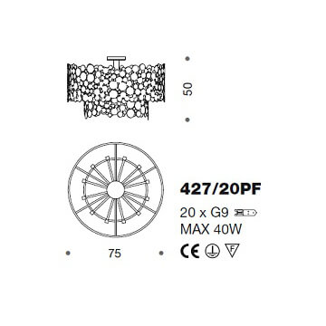 Italian Design Lighting (IDL) Потолочный светильник Bubbles от Italian Design Lighting (IDL)