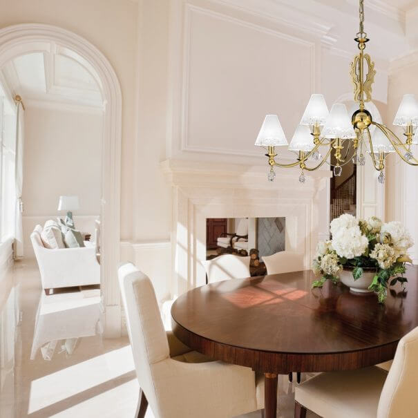 Italian Design Lighting (IDL) Люстра Fosca от Italian Design Lighting (IDL) — в интерьере