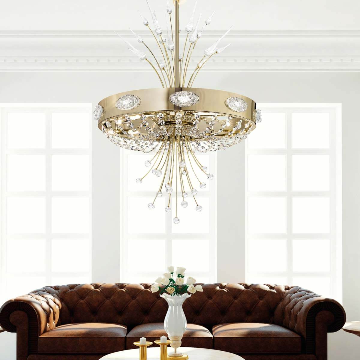 Italian Design Lighting (IDL) Люстра Elegance от Italian Design Lighting (IDL) — в интерьере