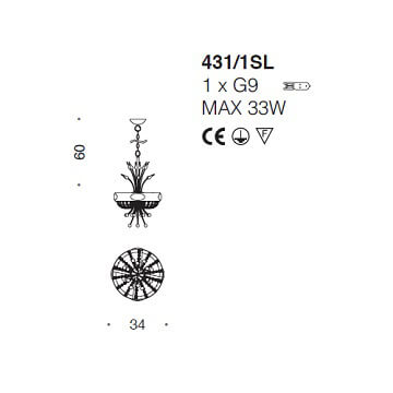 Italian Design Lighting (IDL) Люстра Elegance от Italian Design Lighting (IDL)