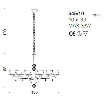 Italian Design Lighting (IDL) Люстра Dafne от Italian Design Lighting (IDL)