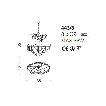 Italian Design Lighting (IDL) Люстра Heritage от Italian Design Lighting (IDL)