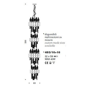 Italian Design Lighting (IDL) Люстра Crystalline от Italian Design Lighting (IDL)