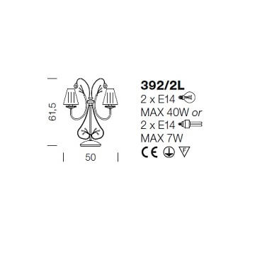 Italian Design Lighting (IDL) Настольная лампа Emma от Italian Design Lighting (IDL)