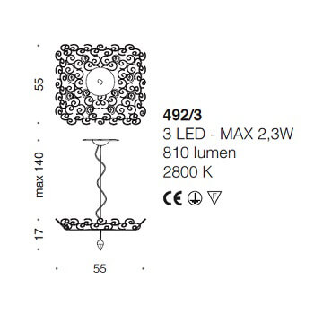 Italian Design Lighting (IDL) Подвесной светильник Crystal Marine от Italian Design Lighting (IDL)