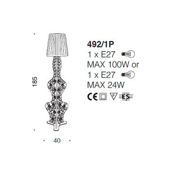 Italian Design Lighting (IDL) Торшер Crystal Marine от Italian Design Lighting (IDL)