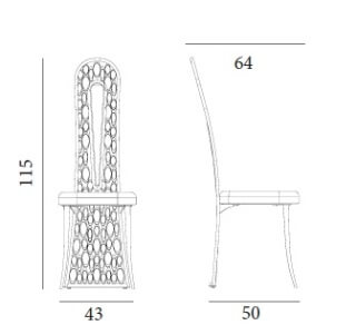 Italian Design Lighting (IDL) Стул Chrysalis от Italian Design Lighting (IDL)