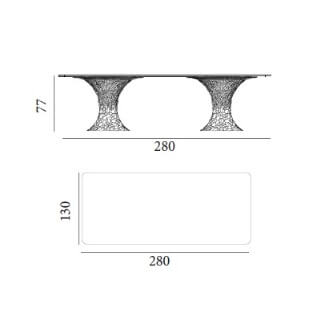 Italian Design Lighting (IDL) Стол Goldenart от Italian Design Lighting (IDL)