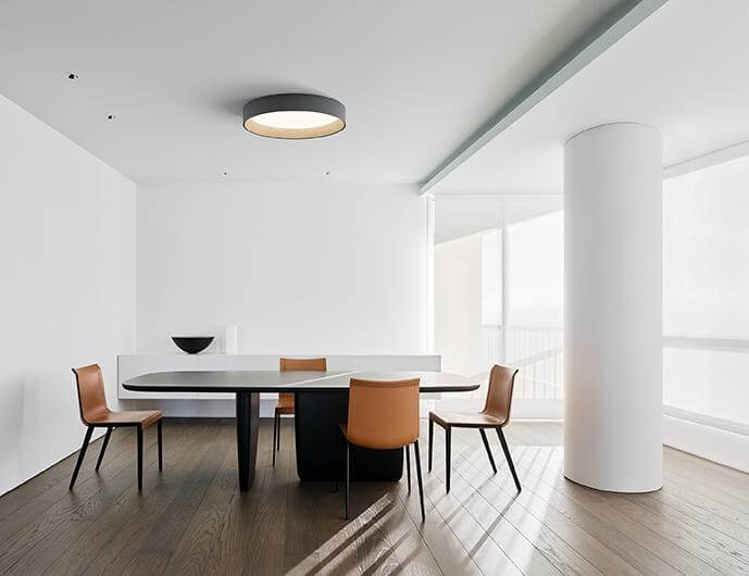 Vibia Потолочный светильник Duo 4870 от Vibia — в интерьере
