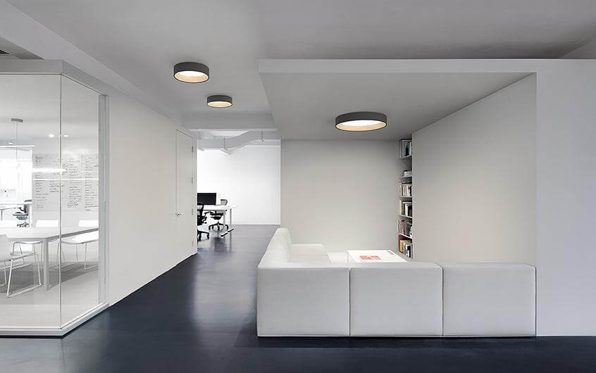 Vibia Потолочный светильник Duo 4870 от Vibia — в интерьере