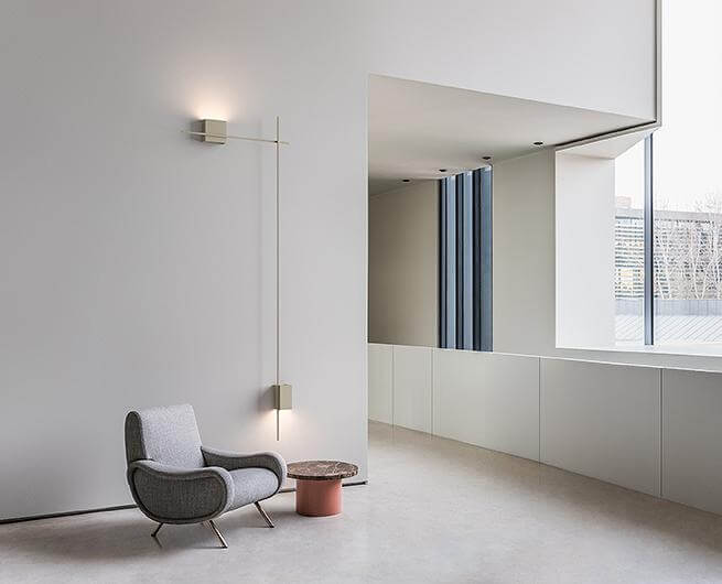 Vibia Бра Structural 2600 от Vibia — в интерьере