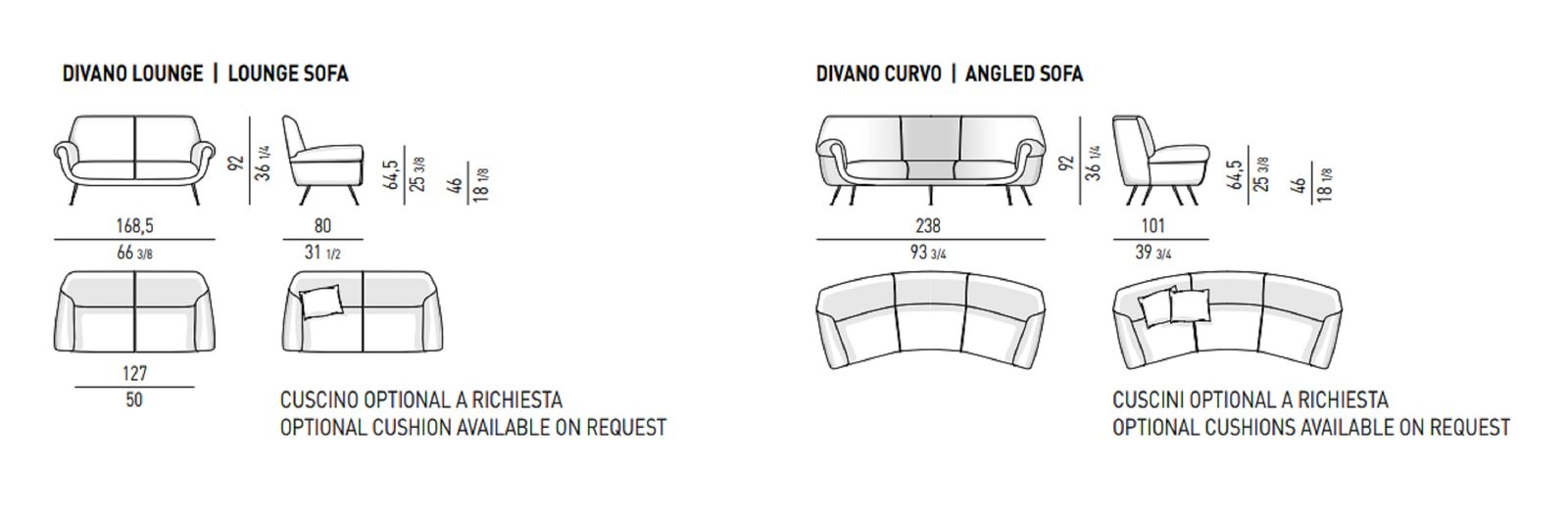 Minotti Диван Albert & Ile от Minotti