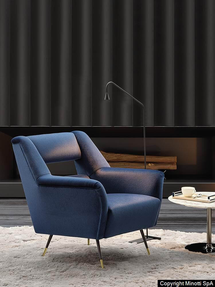 Minotti Кресло Albert & Ile от Minotti — в интерьере