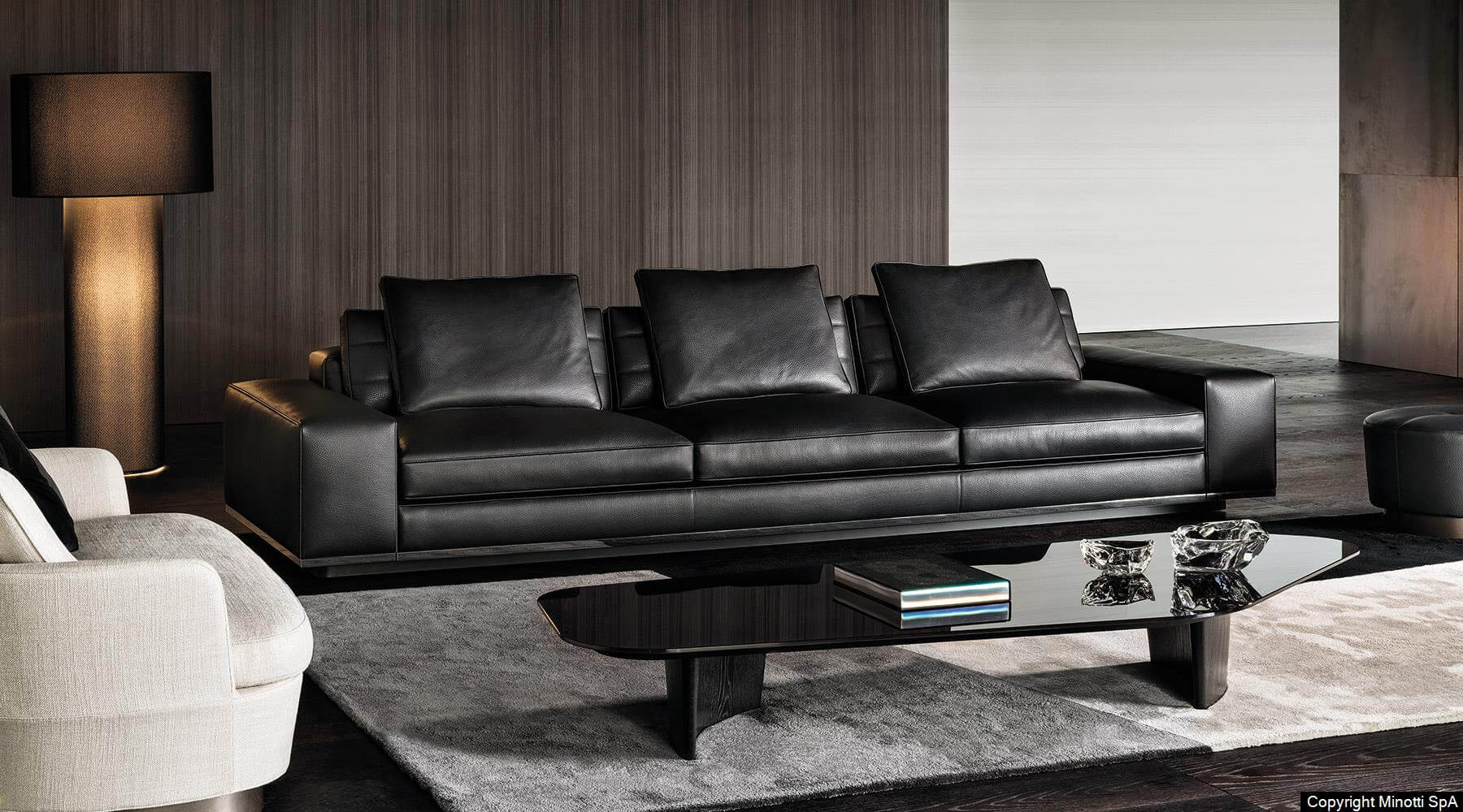 Minotti Модульный диван Lawrence от Minotti — в интерьере