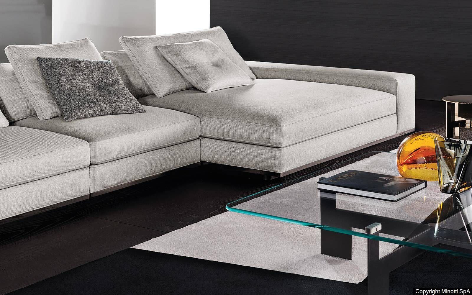Minotti Модульный диван Lawrence от Minotti — в интерьере