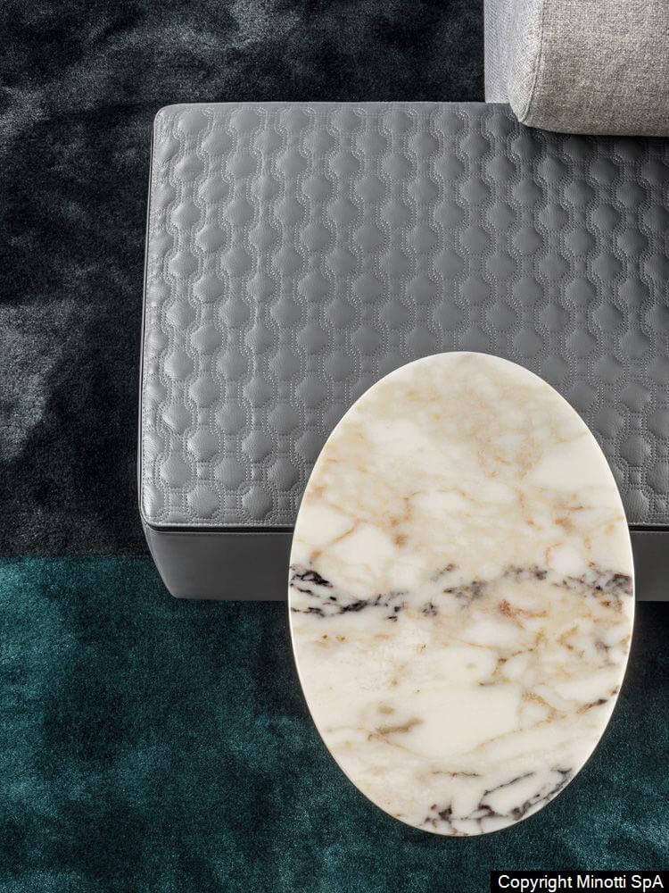 Minotti Банкетка Yang "Ottoman" от Minotti — в интерьере