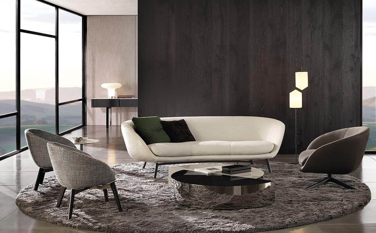 Minotti Диван Russell от Minotti — в интерьере