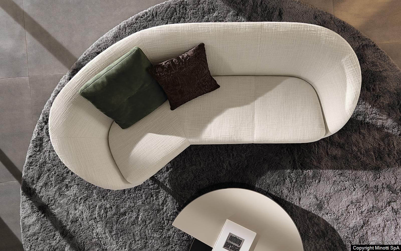 Minotti Диван Russell от Minotti — в интерьере