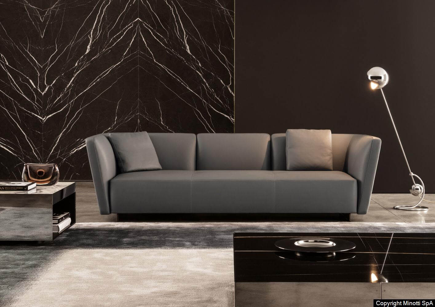 Minotti Модульный диван Seymour от Minotti — в интерьере