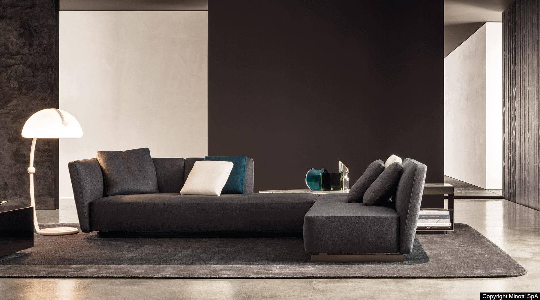 Minotti Модульный диван Seymour от Minotti — в интерьере