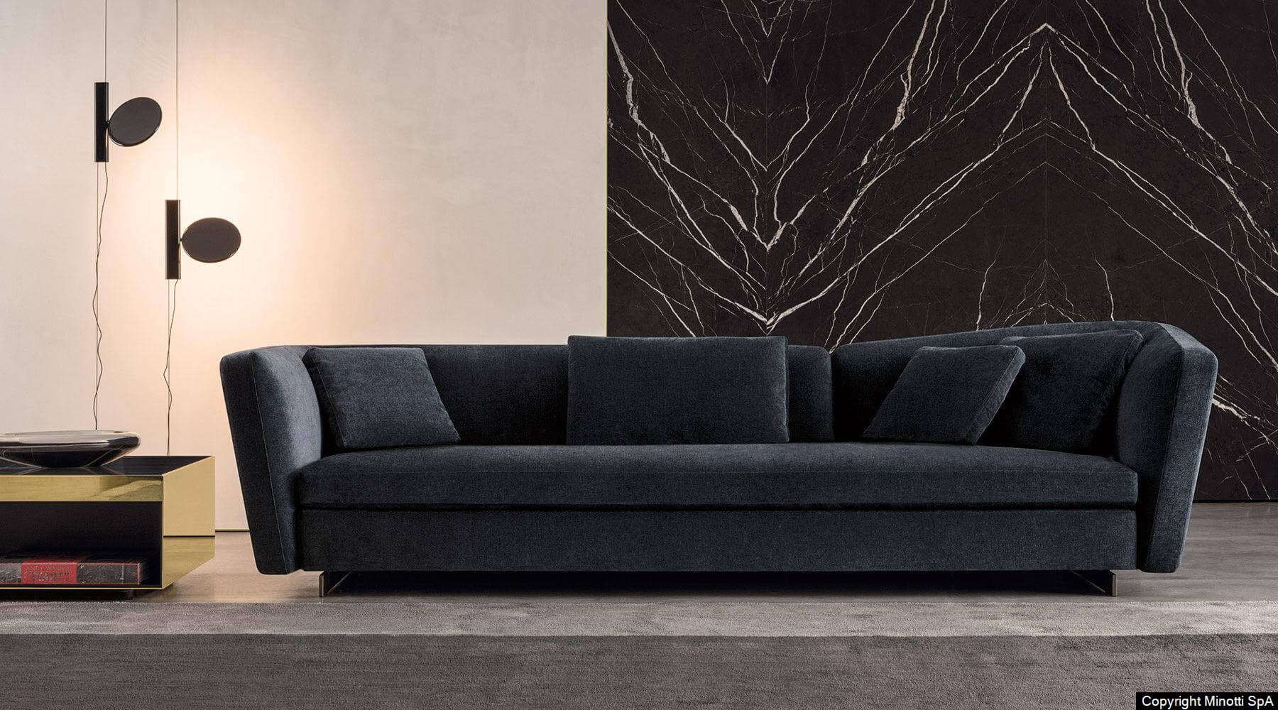Minotti Модульный диван Seymour от Minotti — в интерьере