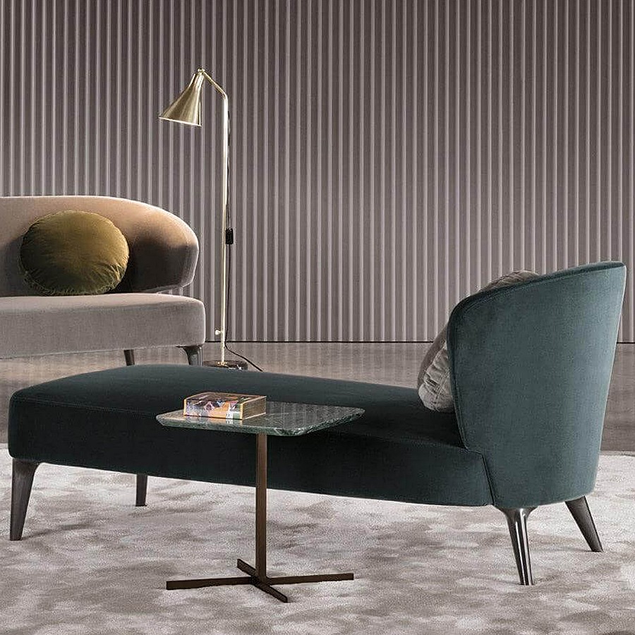 Minotti Кушетка Aston "Chaise-Longue" от Minotti — в интерьере