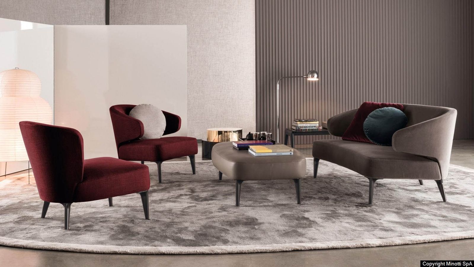 Minotti Кресло Aston "Armchair" от Minotti — в интерьере
