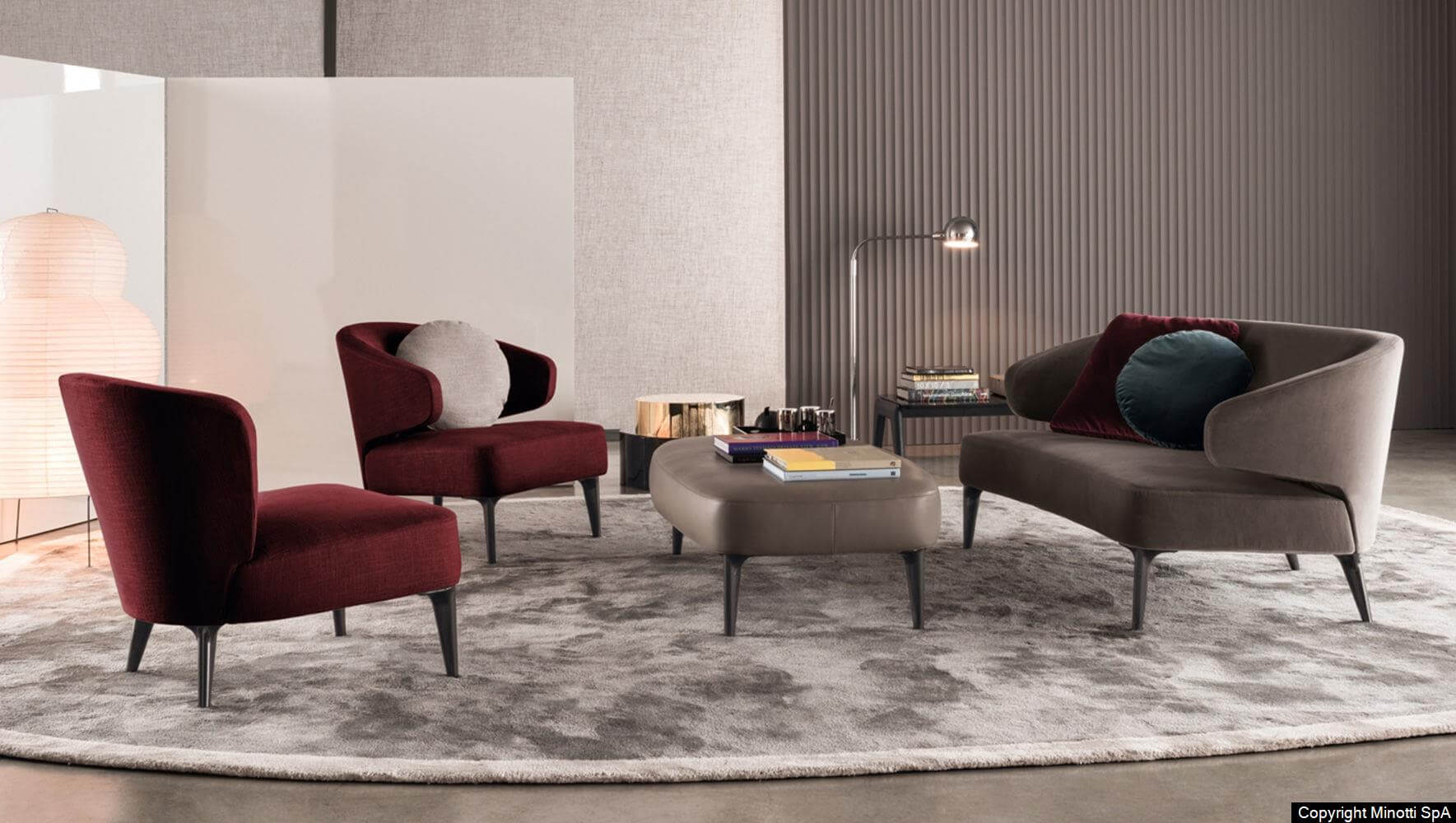 Minotti Кресло Aston "Armchair" от Minotti — в интерьере