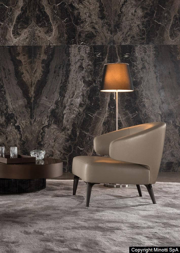 Minotti Кресло Aston "Armchair" от Minotti — в интерьере