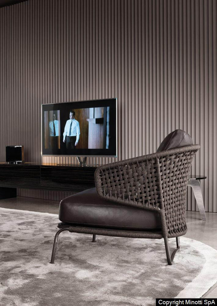 Minotti Кресло Aston "Armchair" от Minotti — в интерьере