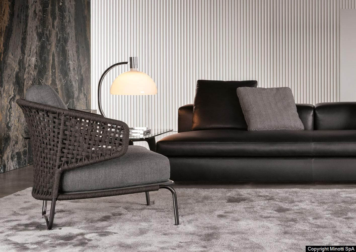 Minotti Кресло Aston "Armchair" от Minotti — в интерьере