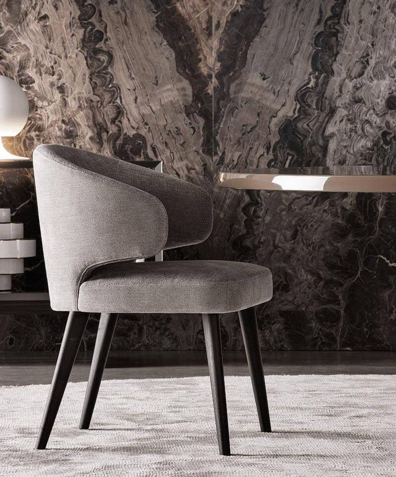 Minotti Стул Aston "Dining" от Minotti — в интерьере