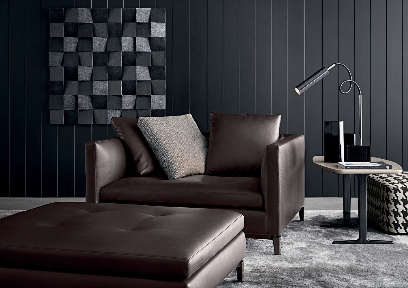 Minotti Кресло Andersen Lovechair от Minotti — в интерьере
