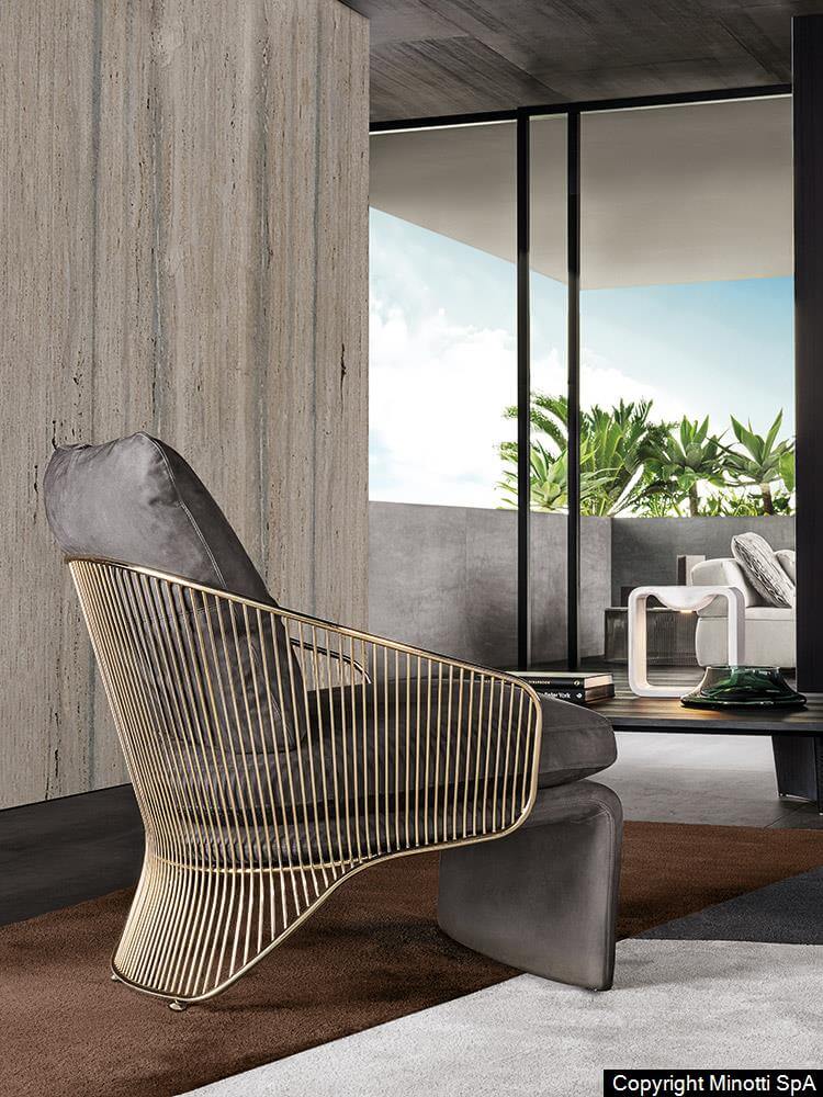 Minotti Кресло Colette от Minotti — в интерьере