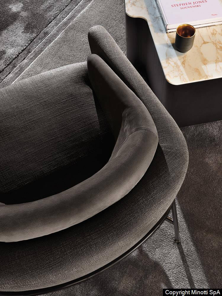 Minotti Кресло Fil Noir от Minotti — в интерьере