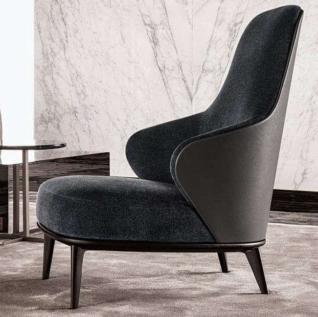 Minotti Кресло Leslie "Armchair от Minotti — в интерьере