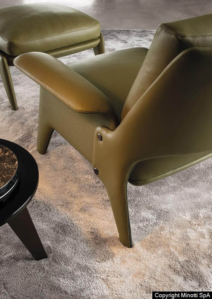 Minotti Кресло Glover от Minotti — в интерьере