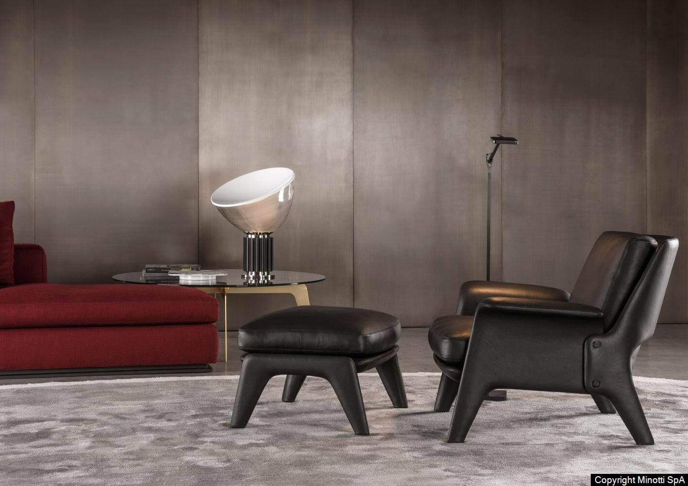 Minotti Кресло Glover от Minotti — в интерьере