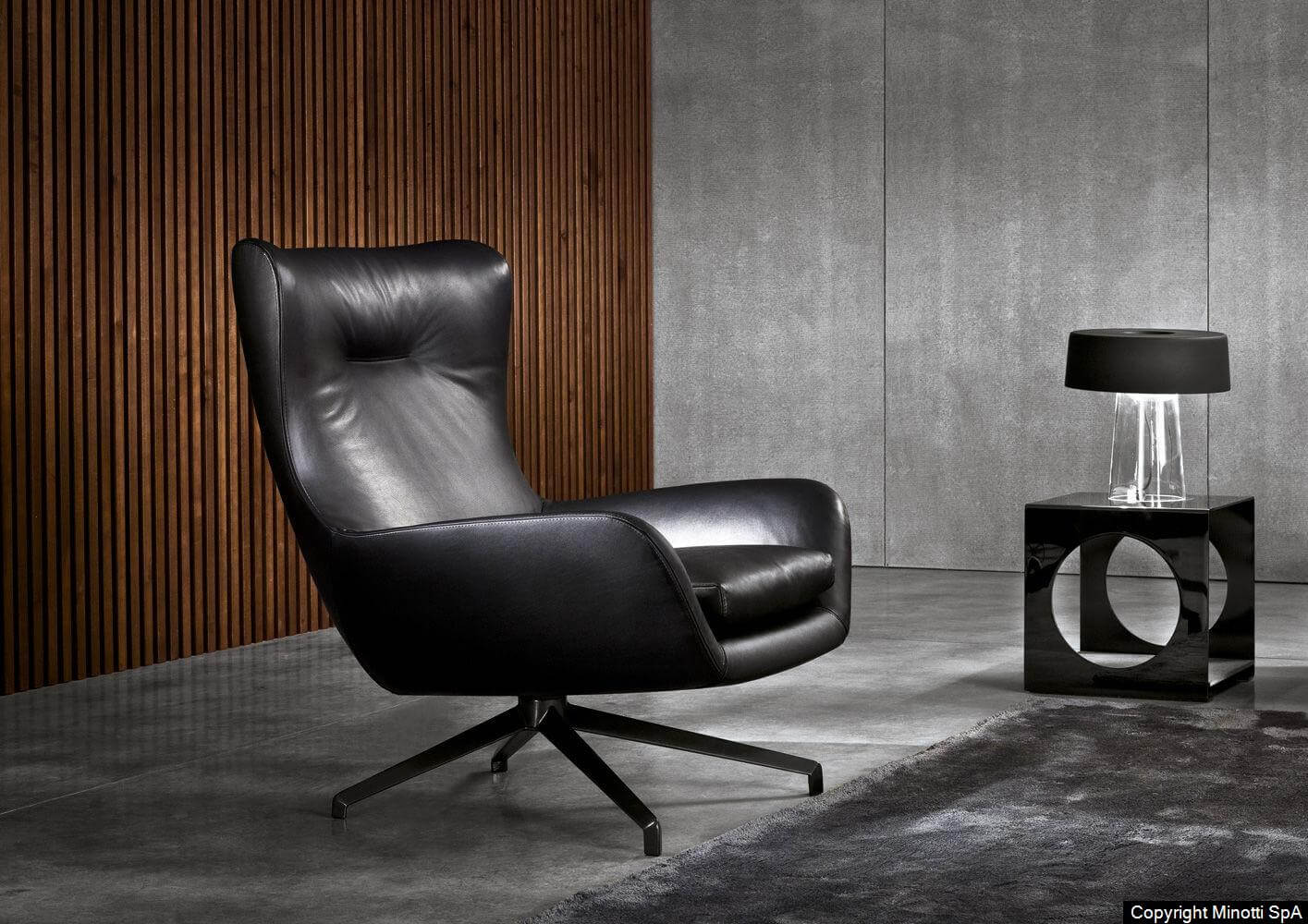 Minotti Кресло Jensen от Minotti — в интерьере