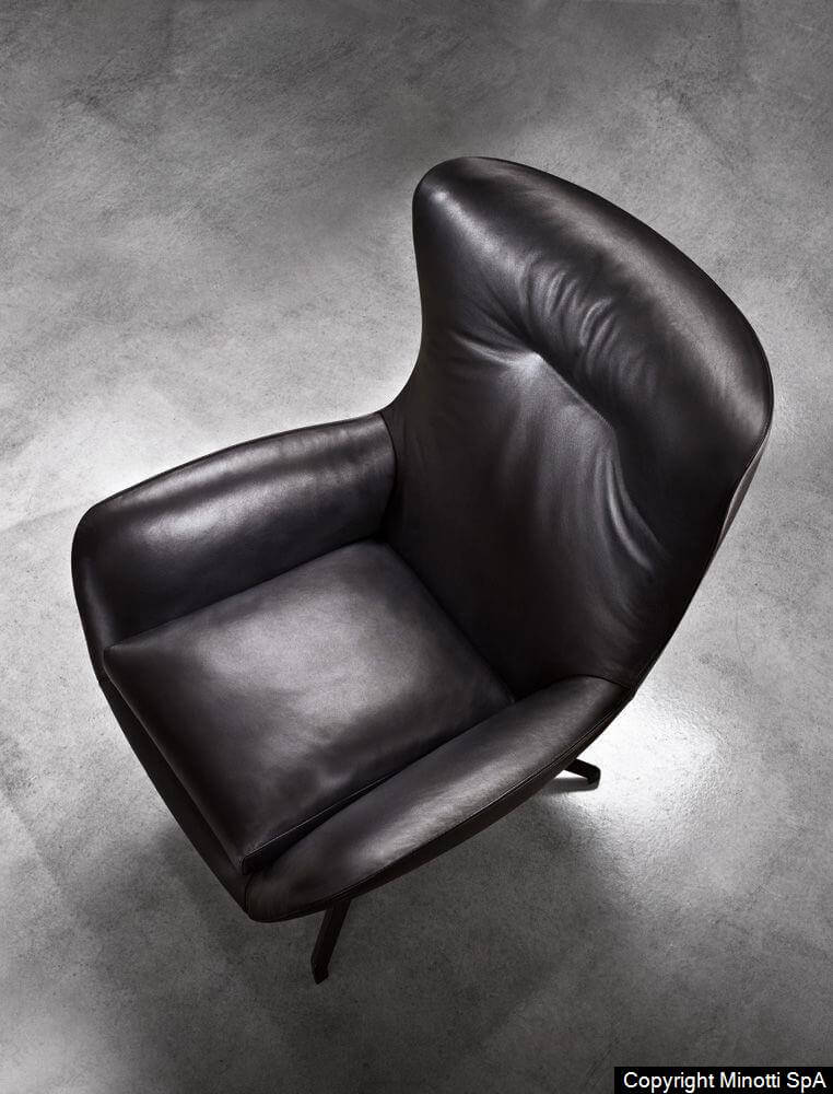 Minotti Кресло Jensen от Minotti — в интерьере